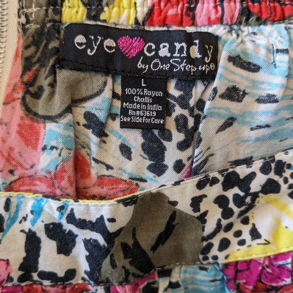 Skort, Large, Hawaiian floral - Picture 4 of 4